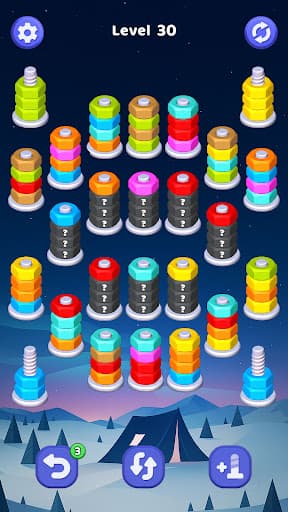 Nut Puzzle - Nut Sort Games screenshot 8 - screenshot