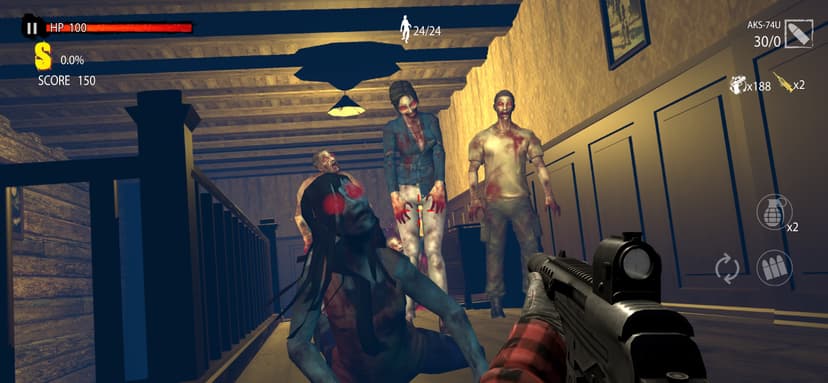 Zombie Hunter D-Day screenshot 5 - screenshot