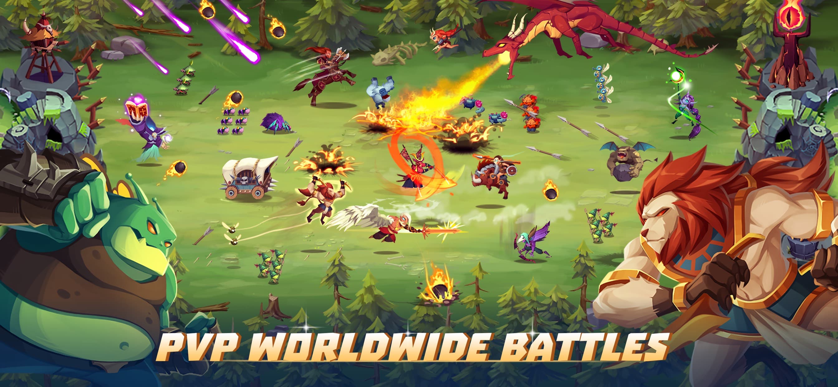 AFK Monster: Summon Legend TD screenshot 1 - screenshot