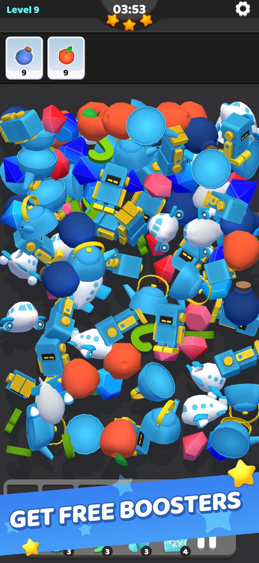 Triple Match - Find 3D Objects screenshot 6 - screenshot