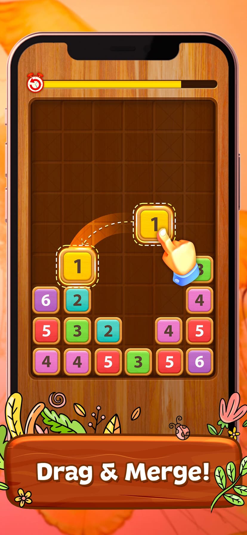 Merge Wood: Block Puzzle screenshot 1 - screenshot