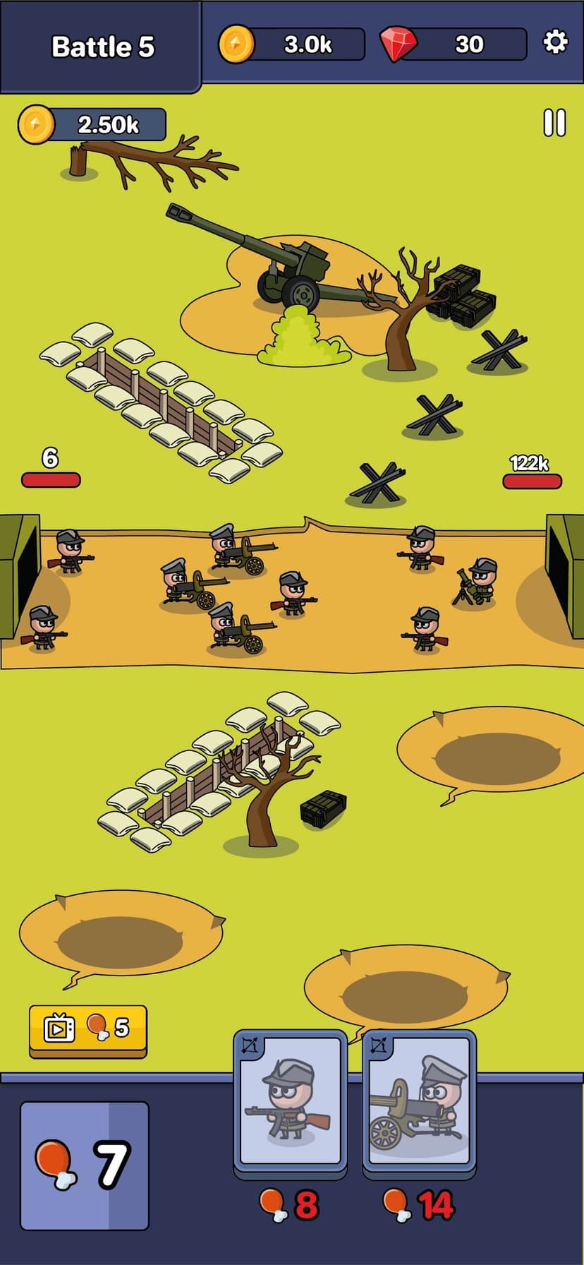 Battle Evolution: Tactical War screenshot 4 - screenshot