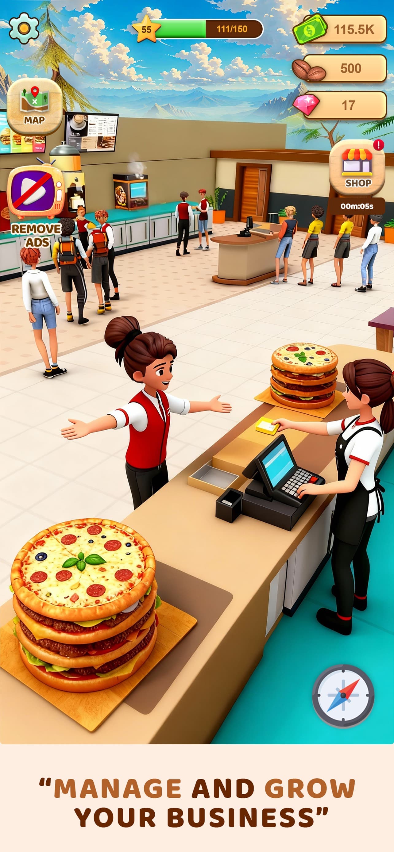 My Pizza Cafe Simulation Game screenshot 2 - screenshot