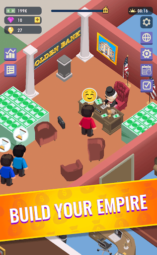 Idle Bank - Money Games screenshot 1 - screenshot