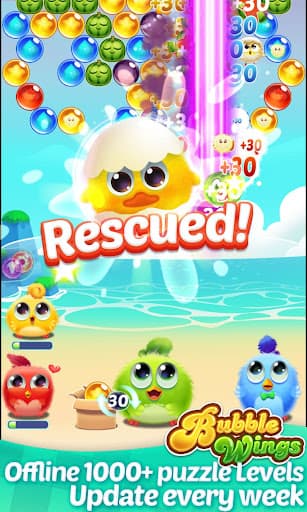 Bubble Wings: bubble shooter screenshot 17 - screenshot