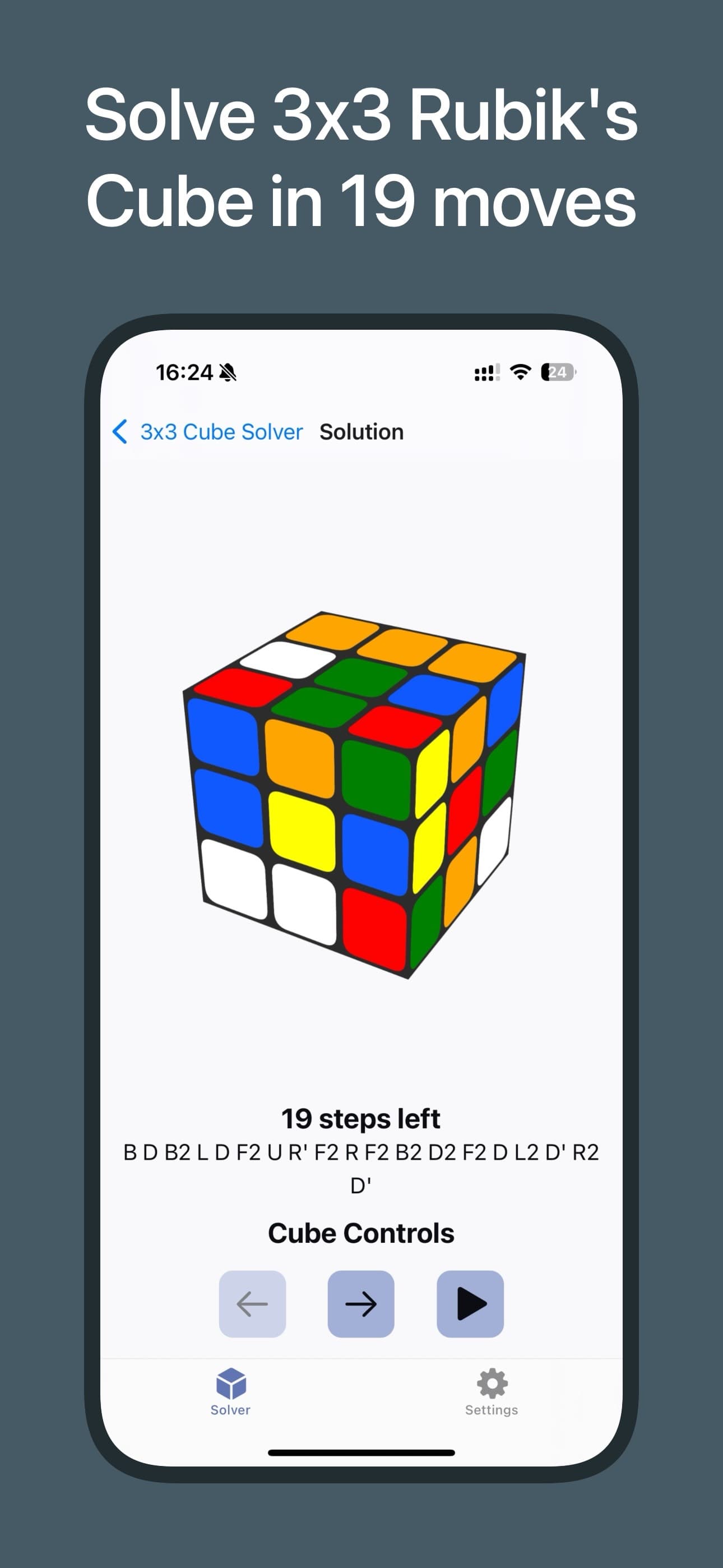 Cube Solver – 2x2 & 3x3 screenshot 5 - screenshot