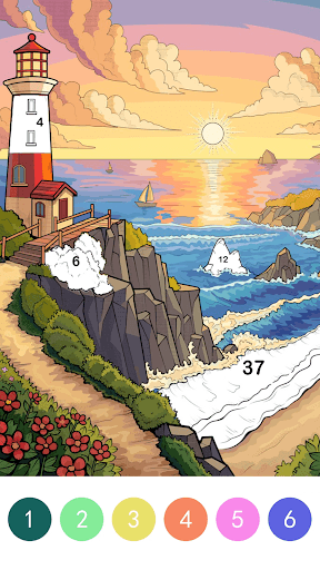 Pop Color - Paint by number screenshot 6 - screenshot