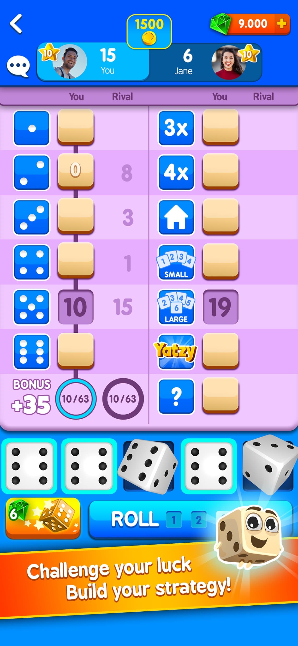 Yatzy Arena® Lucky Dice World screenshot 3 - screenshot