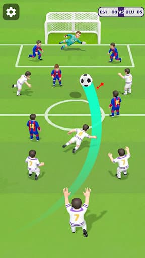 Flick Hero: Kick Soccer Games screenshot 3 - screenshot