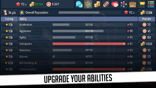 Football Superstar 2: USA Ed. screenshot 3 - screenshot