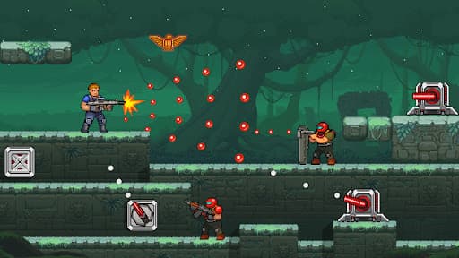 Gun Force Side-scrolling Game screenshot 2 - screenshot