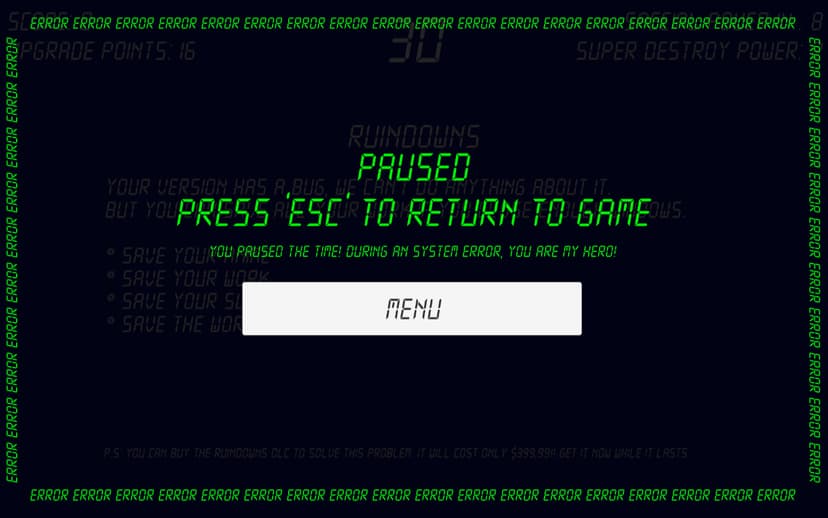 Null - screenshot