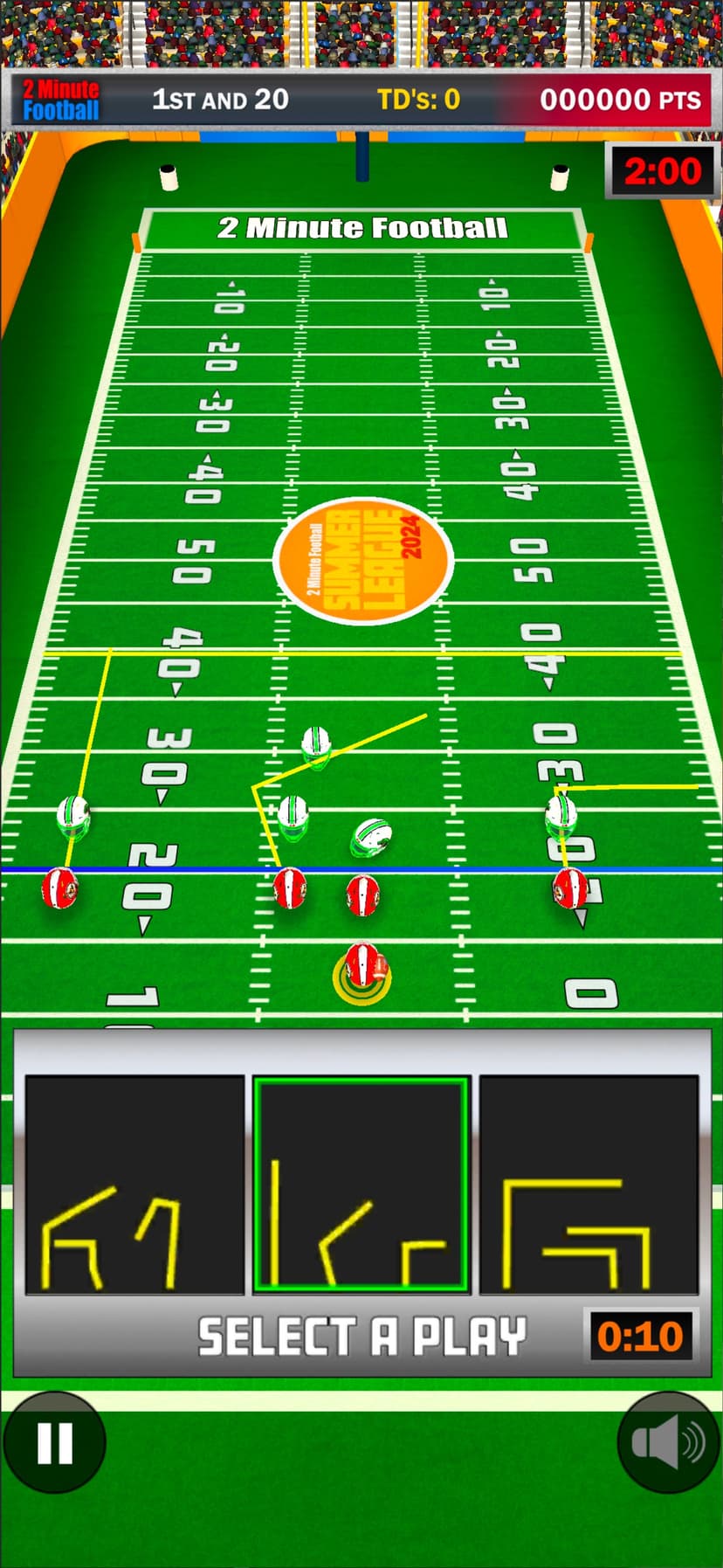 2 Minute Football screenshot 2 - screenshot