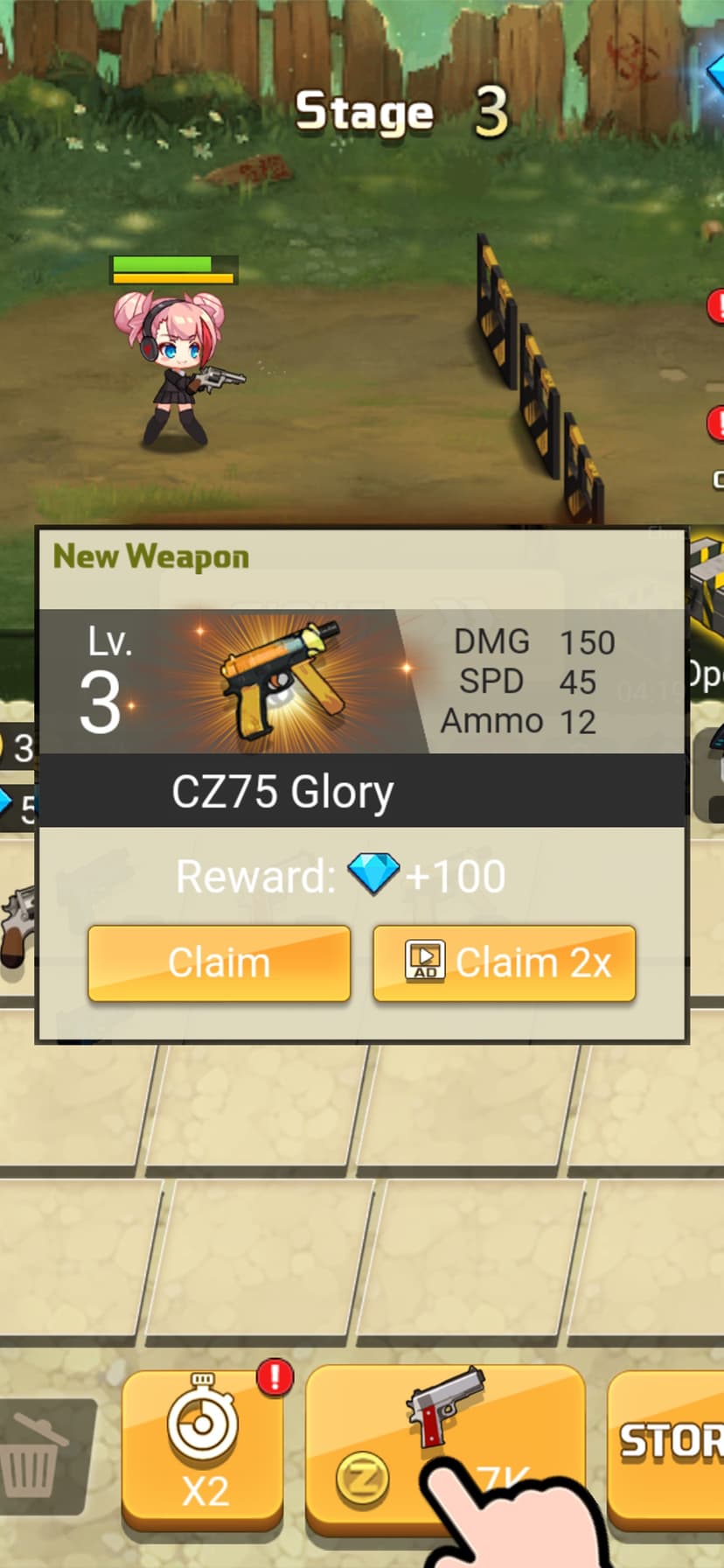 Merge Rush Z screenshot 3 - screenshot