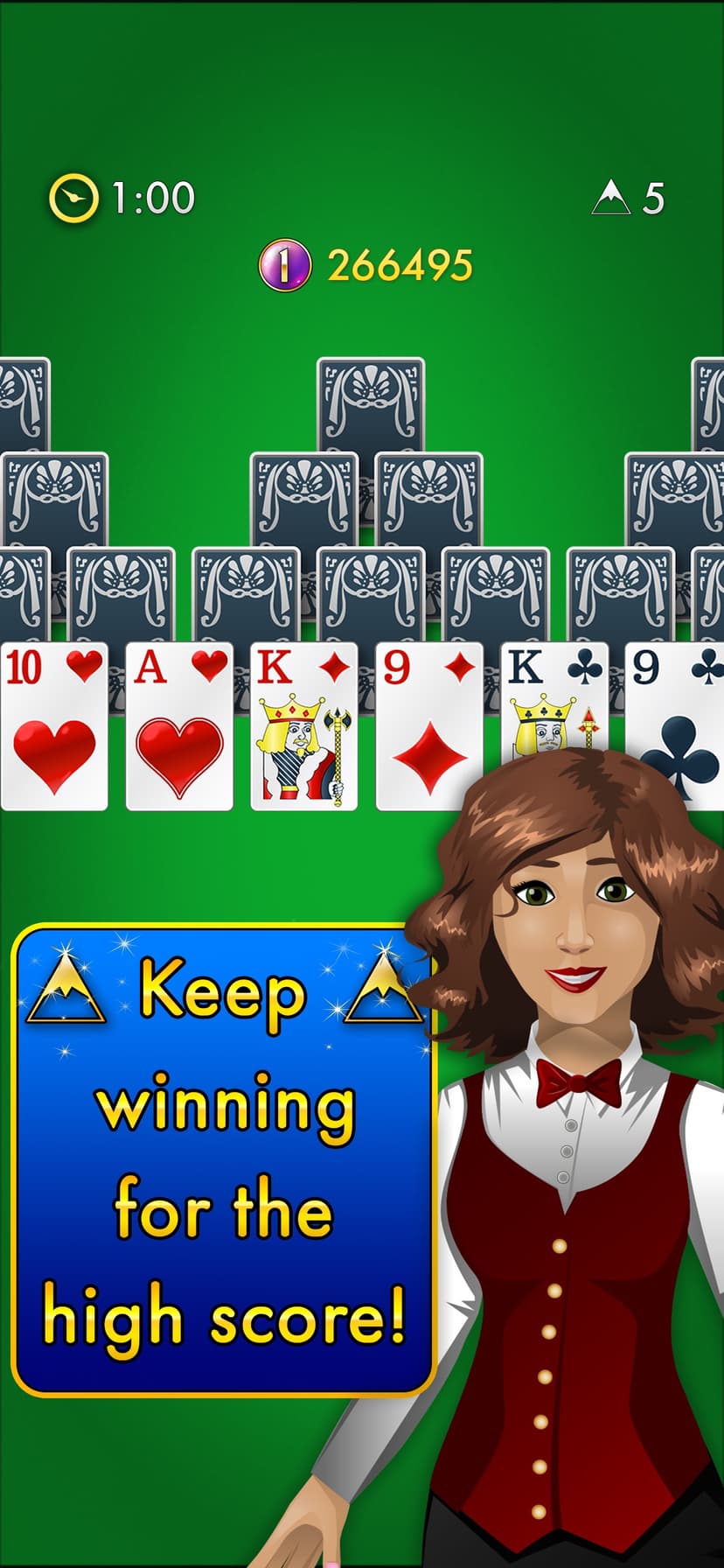 Tripeaks Solitaire Classic screenshot 2 - screenshot