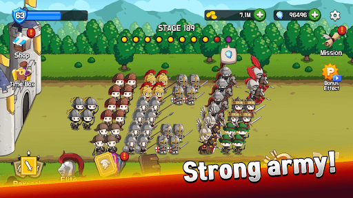 Cartoon Army Tactics screenshot 1 - screenshot