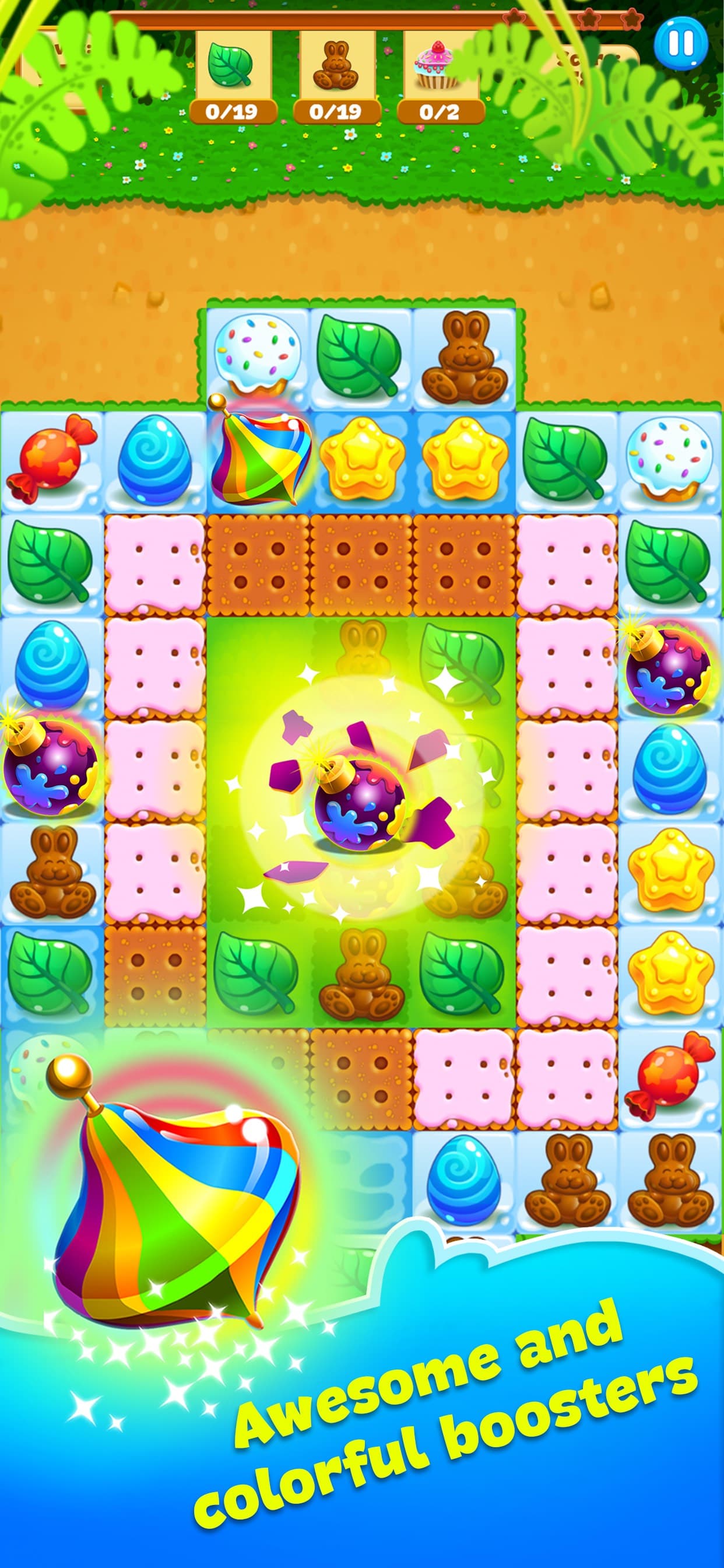Easter Sweeper: Match 3 Games screenshot 2 - screenshot