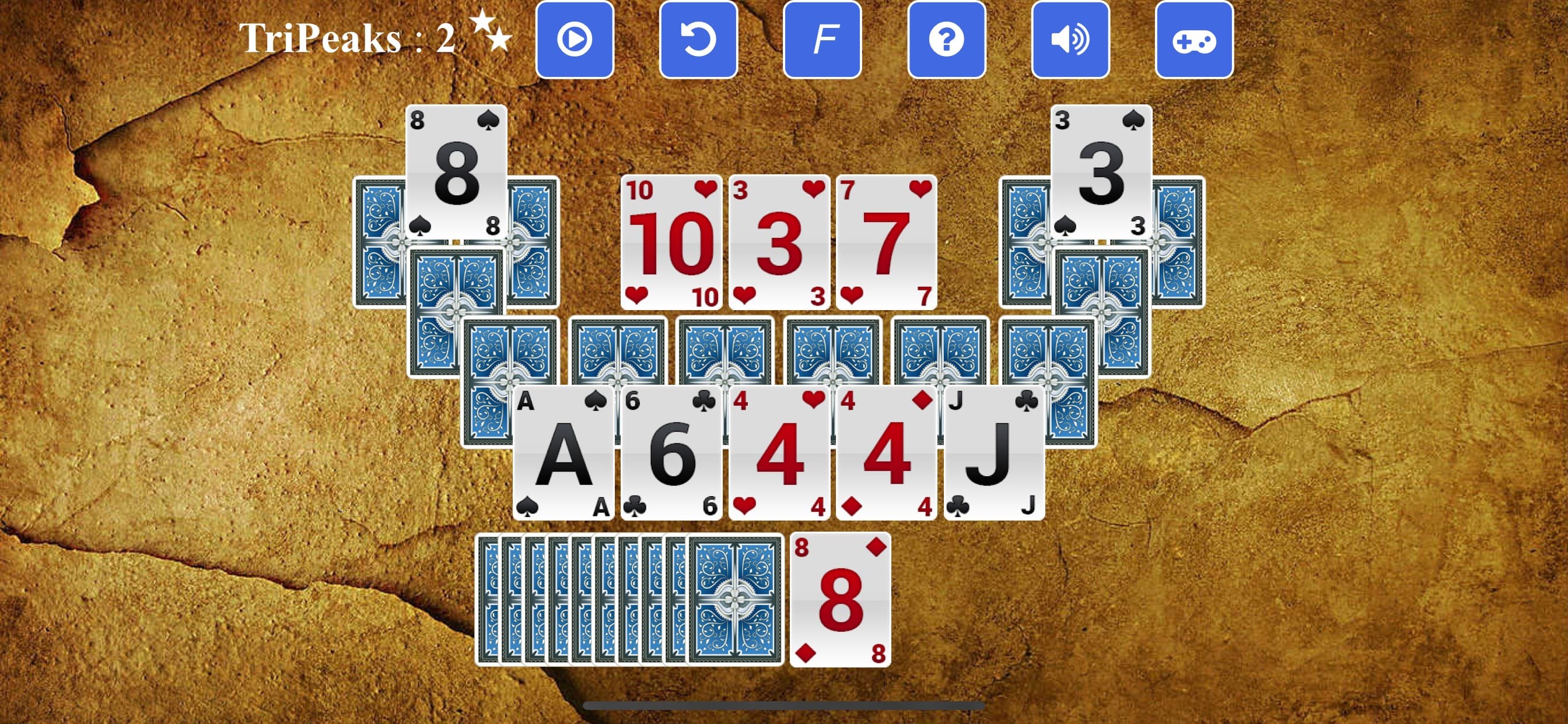 TriPeaks Solitaire + screenshot 5 - screenshot