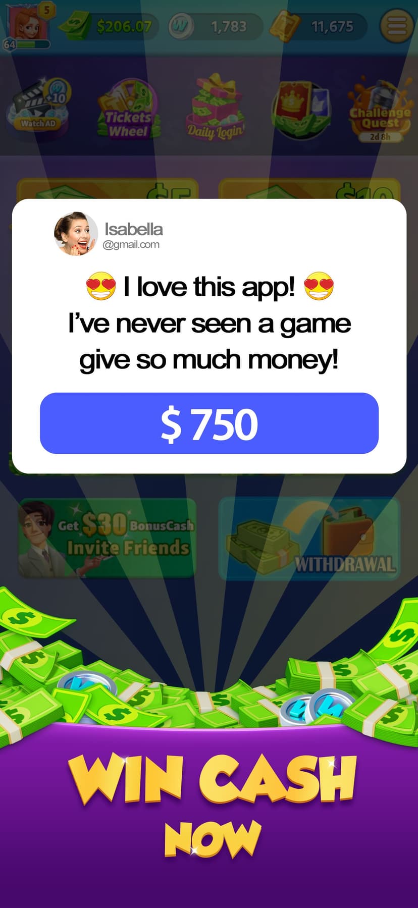 Bubble Arena: Cash Prizes screenshot 1 - screenshot