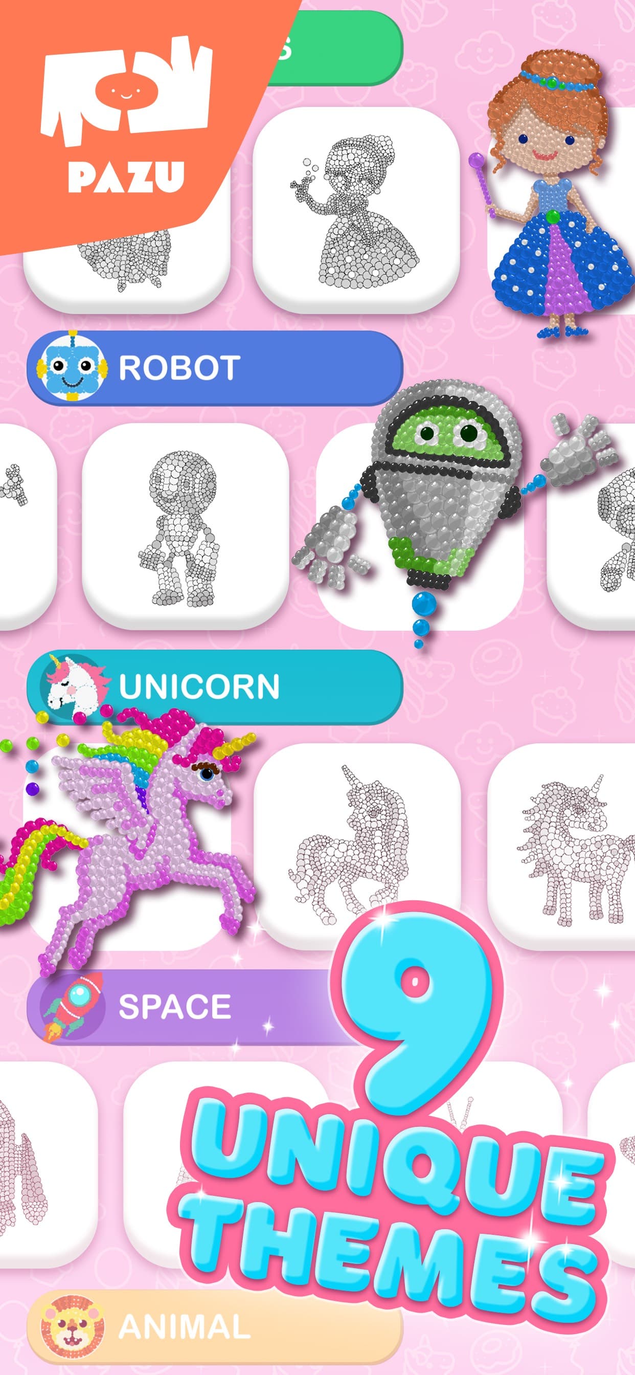 Color by number games for kids screenshot 5 - screenshot