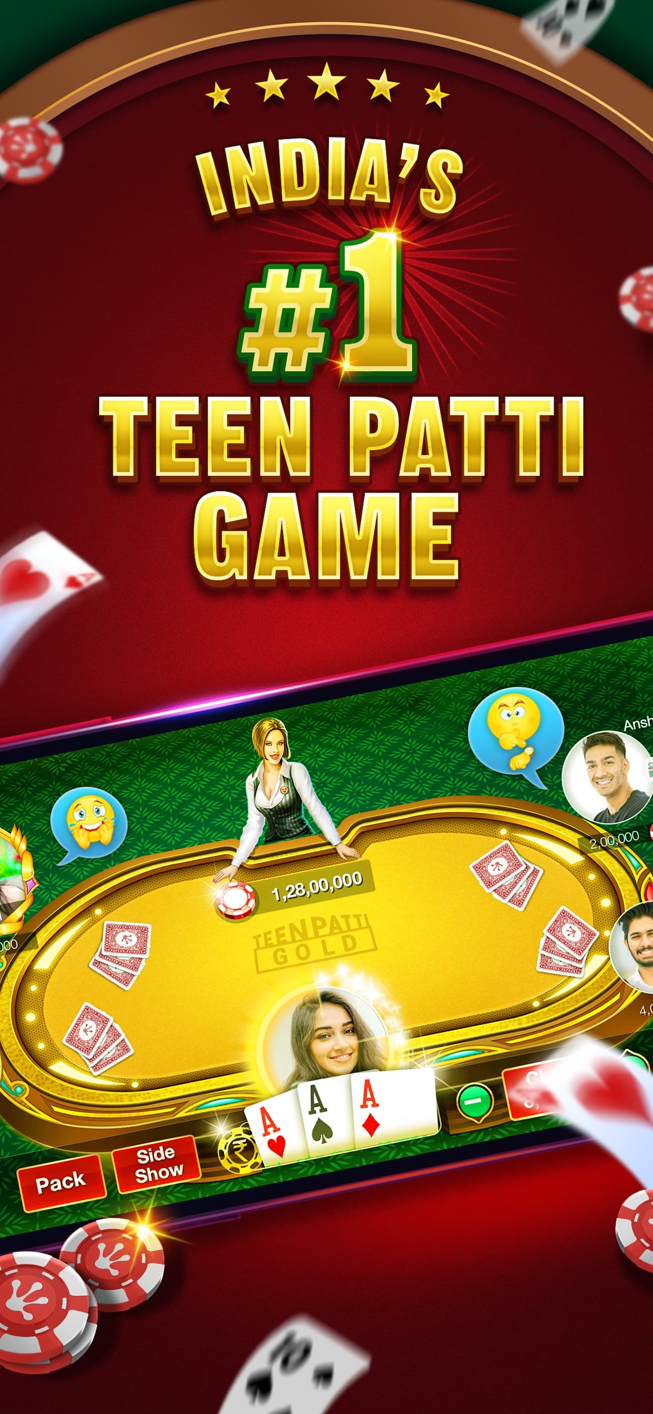 Teen Patti GOLD-Poker & Rummy screenshot 1 - screenshot