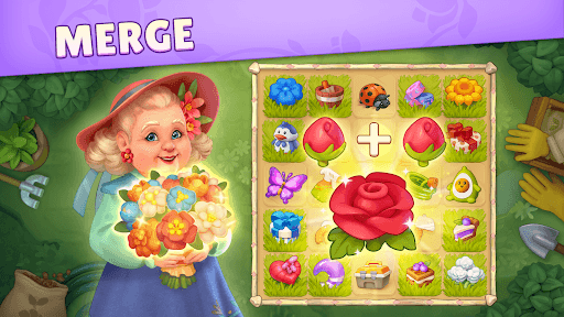 Flower Haven: Home Merge Games screenshot 1 - screenshot