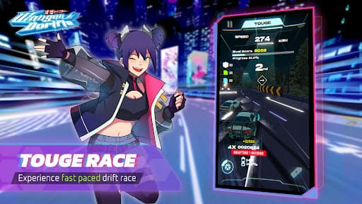 Wangan Dorifto : Arcade Drift screenshot 1 - screenshot