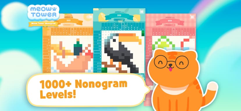 Meow Tower - Nonogram Puzzle screenshot 7 - screenshot