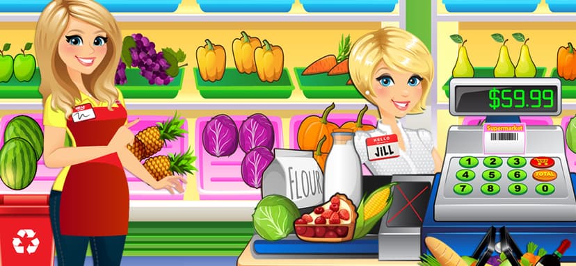 Supermarket Grocery Store Girl screenshot 4 - screenshot