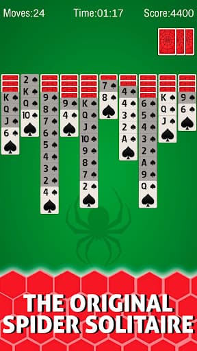 Spider Solitaire Classic screenshot 1 - screenshot