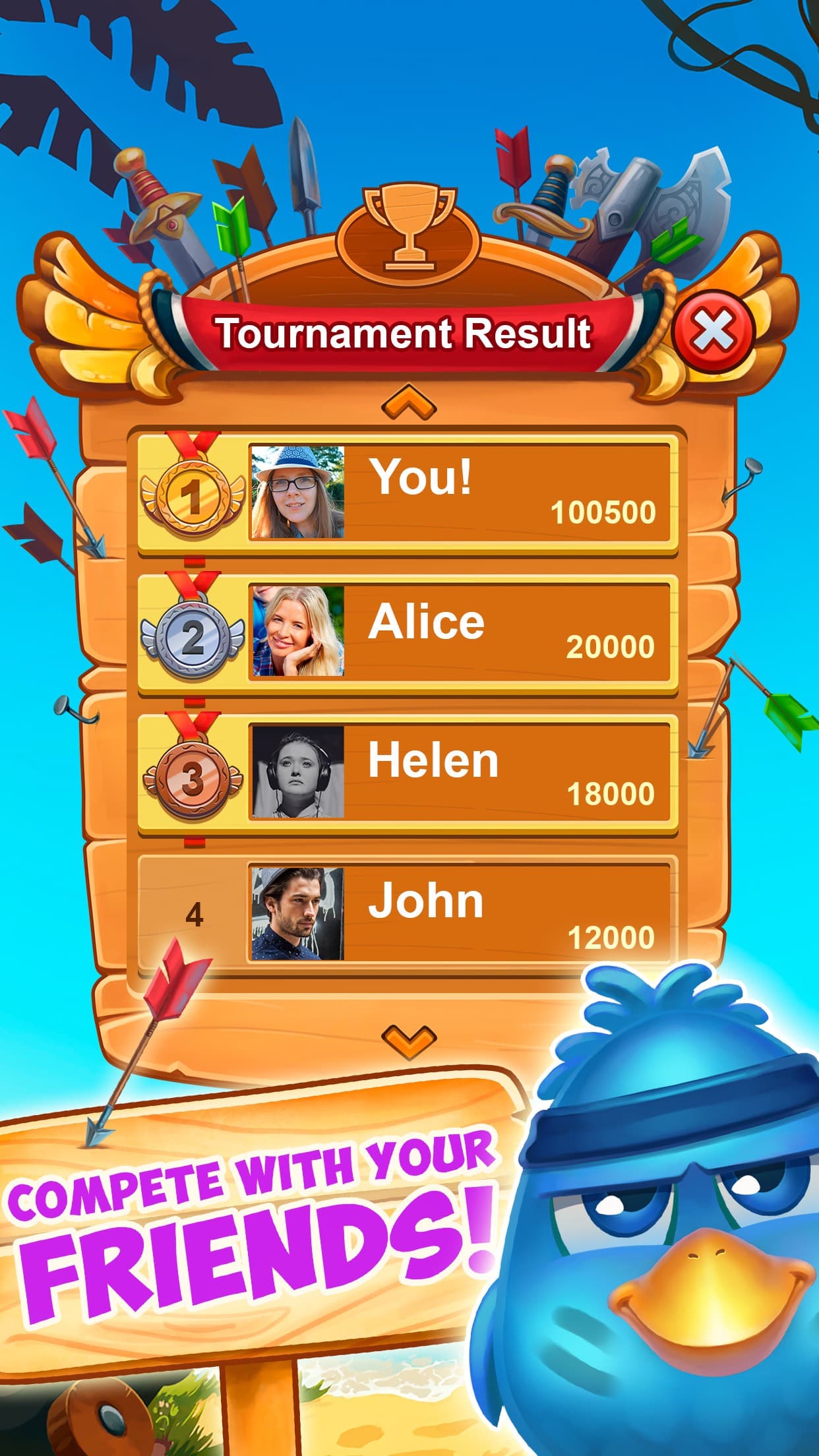 Bubble Birds 4: Match 3 Puzzle Shooter Game screenshot 4 - screenshot