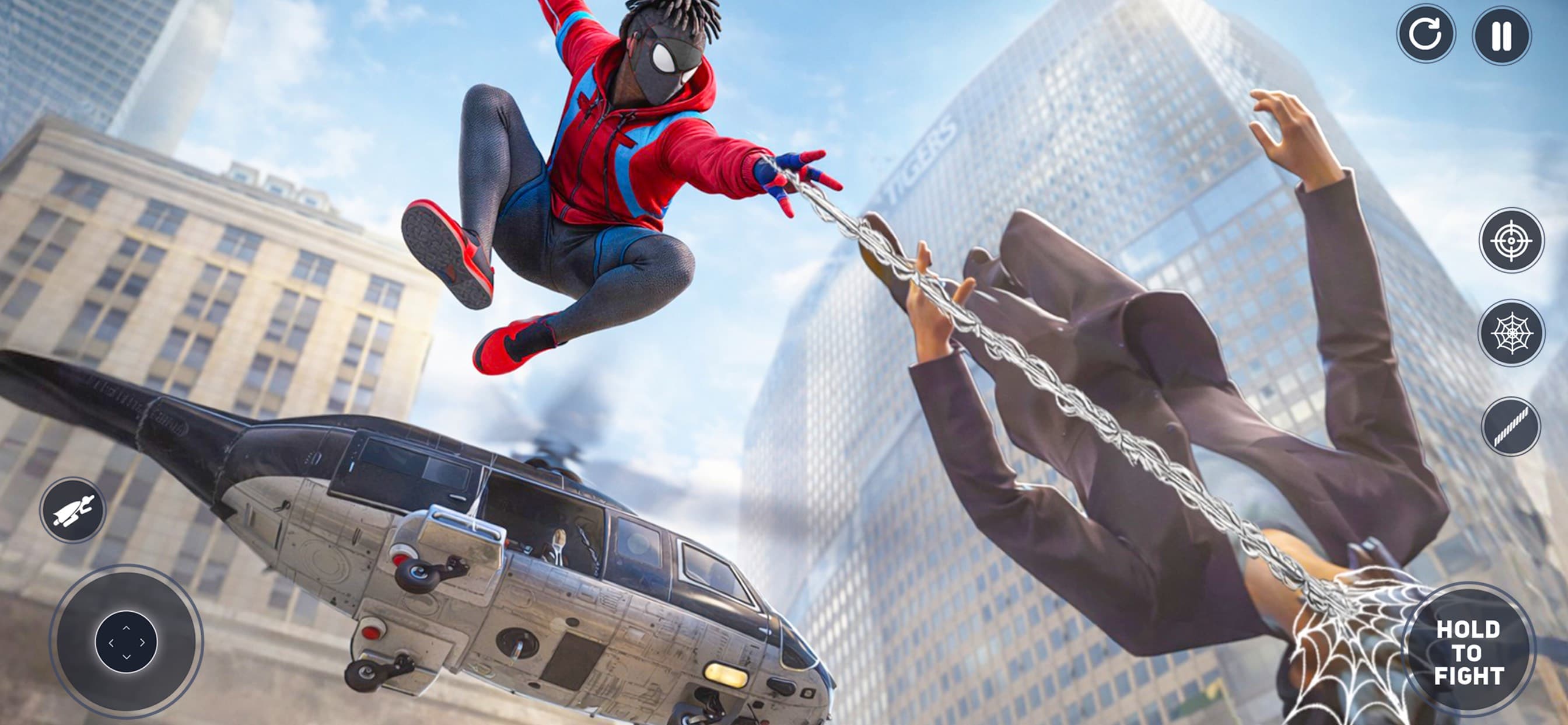 Amazing Rope Hero Spider Games screenshot 1 - screenshot