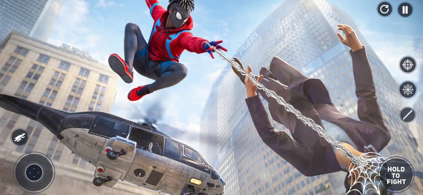 Amazing Rope Hero Spider Games screenshot 1 - screenshot