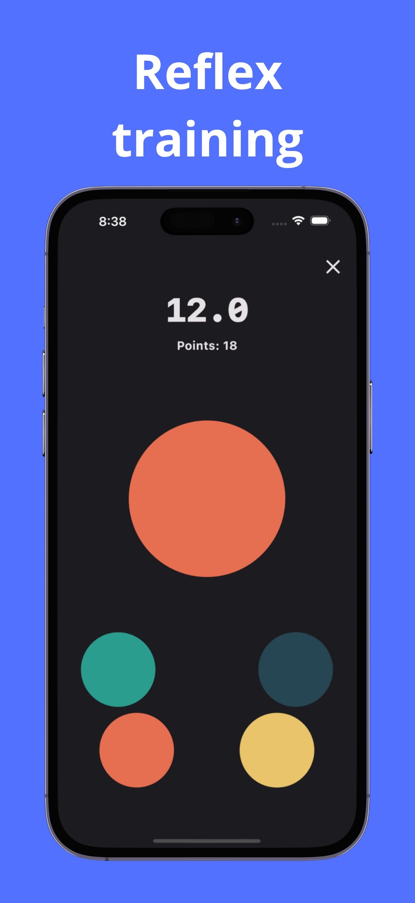 Reflex Training - RTap screenshot 1 - screenshot