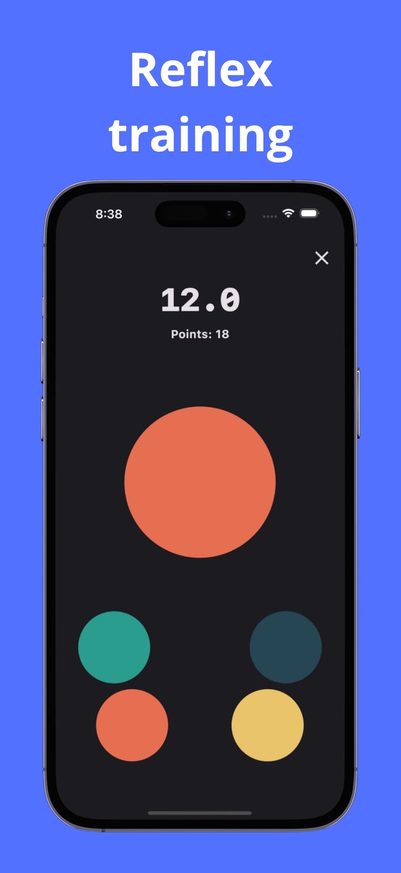 Reflex Training - RTap screenshot 1 - screenshot