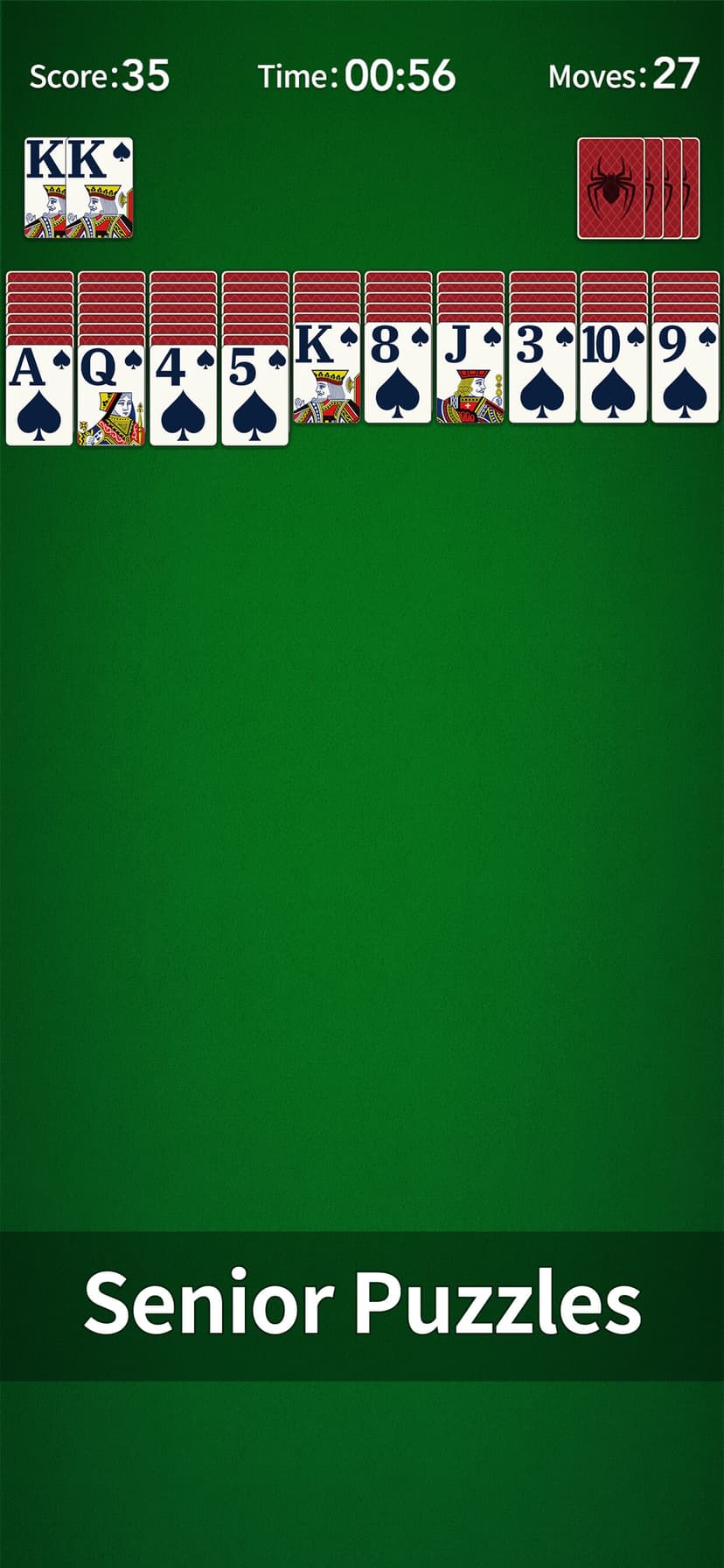 .Spider Solitaire! screenshot 1 - screenshot