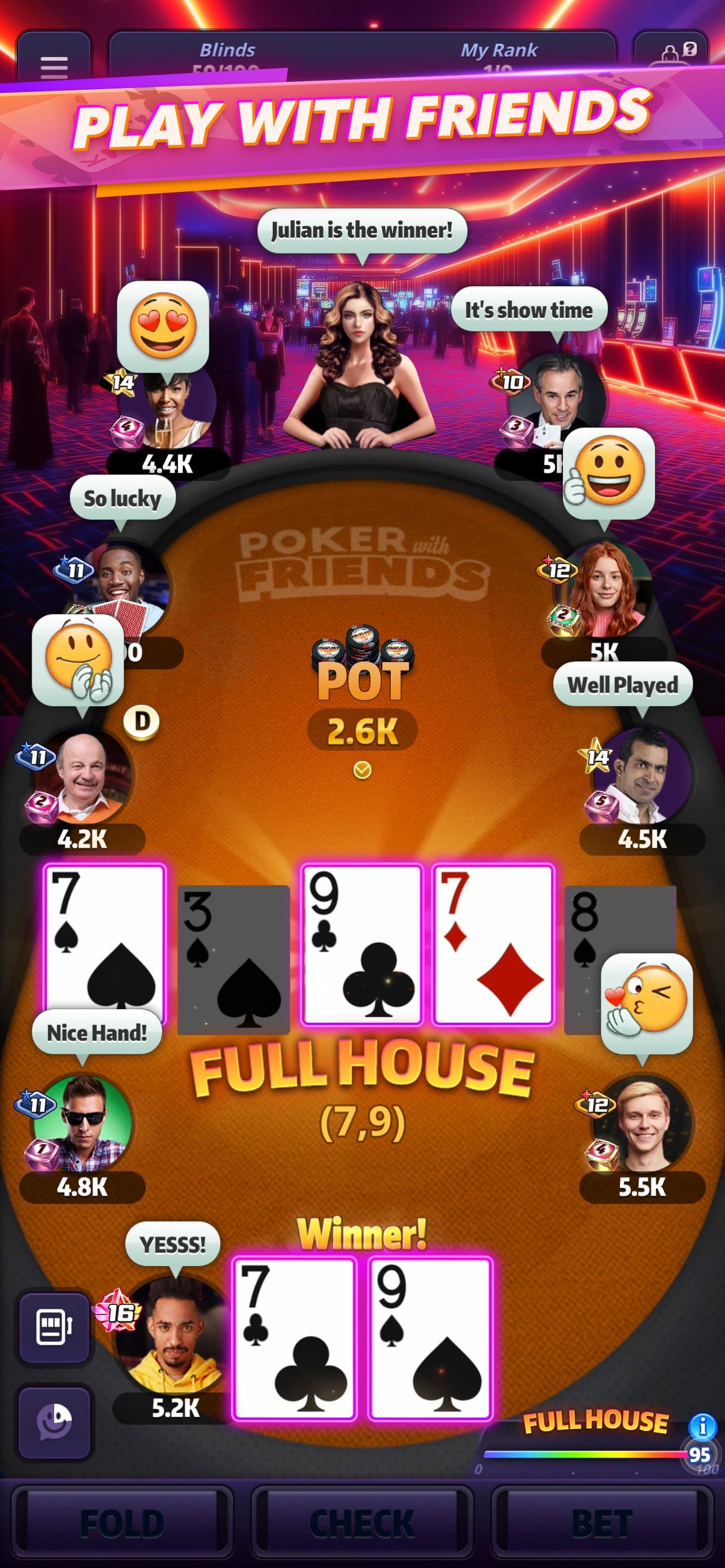 Mega Hit Poker: Texas Holdem screenshot 4 - screenshot