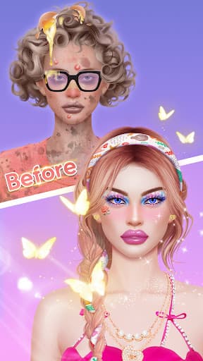 Solitaire Makeup, Makeover screenshot 3 - screenshot