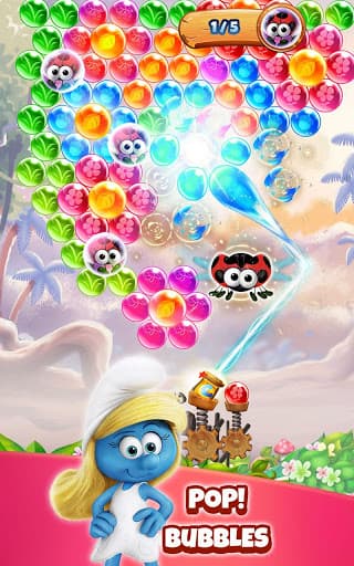 Smurfs Bubble Shooter Story screenshot 6 - screenshot