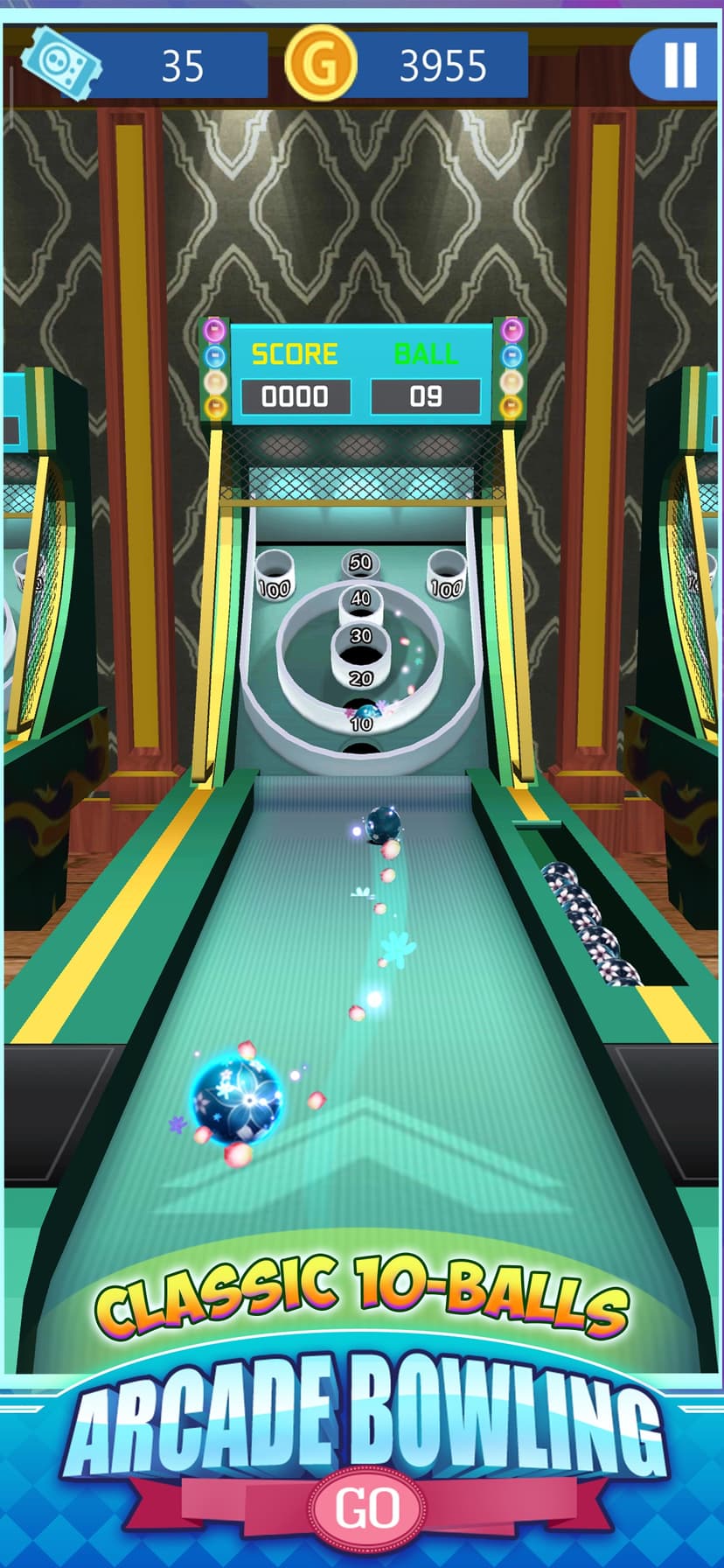 Arcade Bowling Go: Board Game screenshot 1 - screenshot