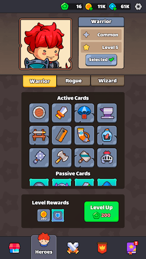 Lucky RPG — Roguelike Battler screenshot 1 - screenshot
