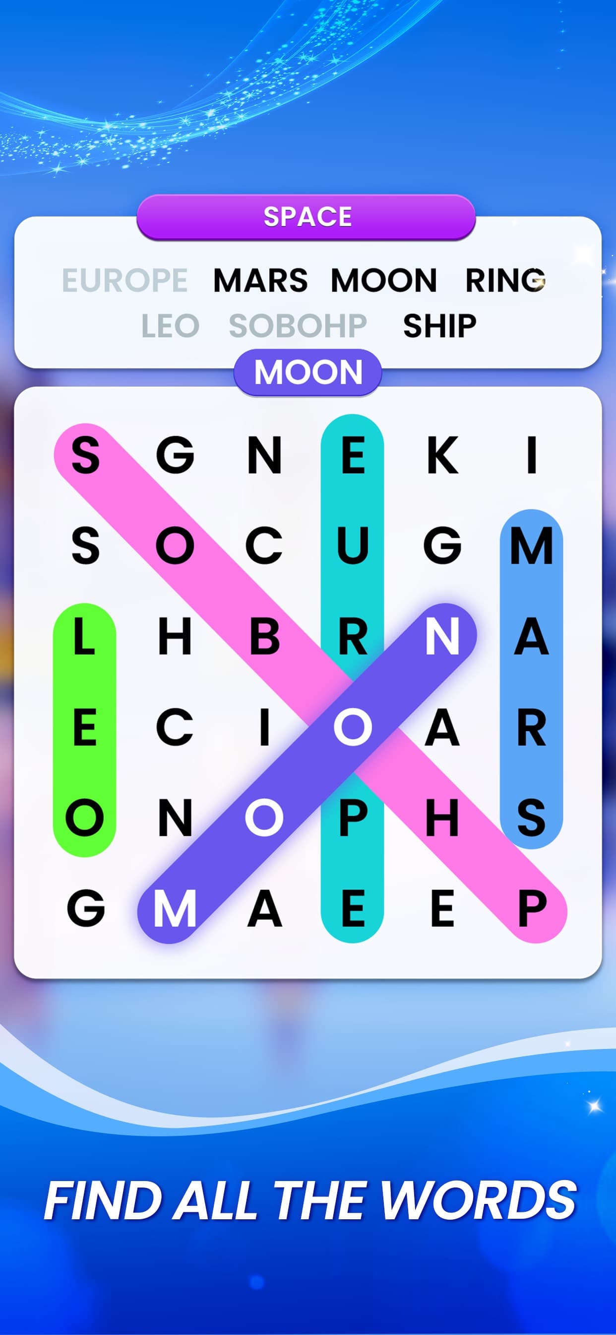 Word Search Trip screenshot 1 - screenshot