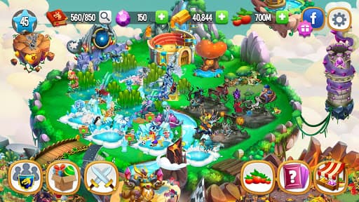 Dragon City: Mobile Adventure screenshot 4 - screenshot