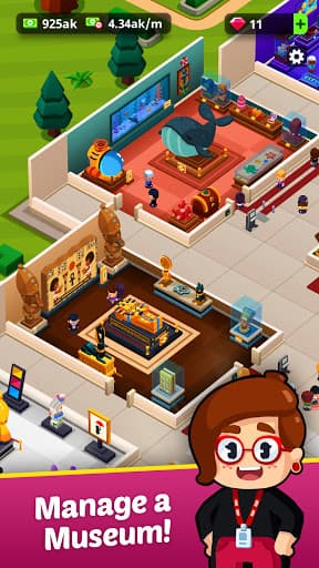 Idle Museum Tycoon: Art Empire screenshot 2 - screenshot