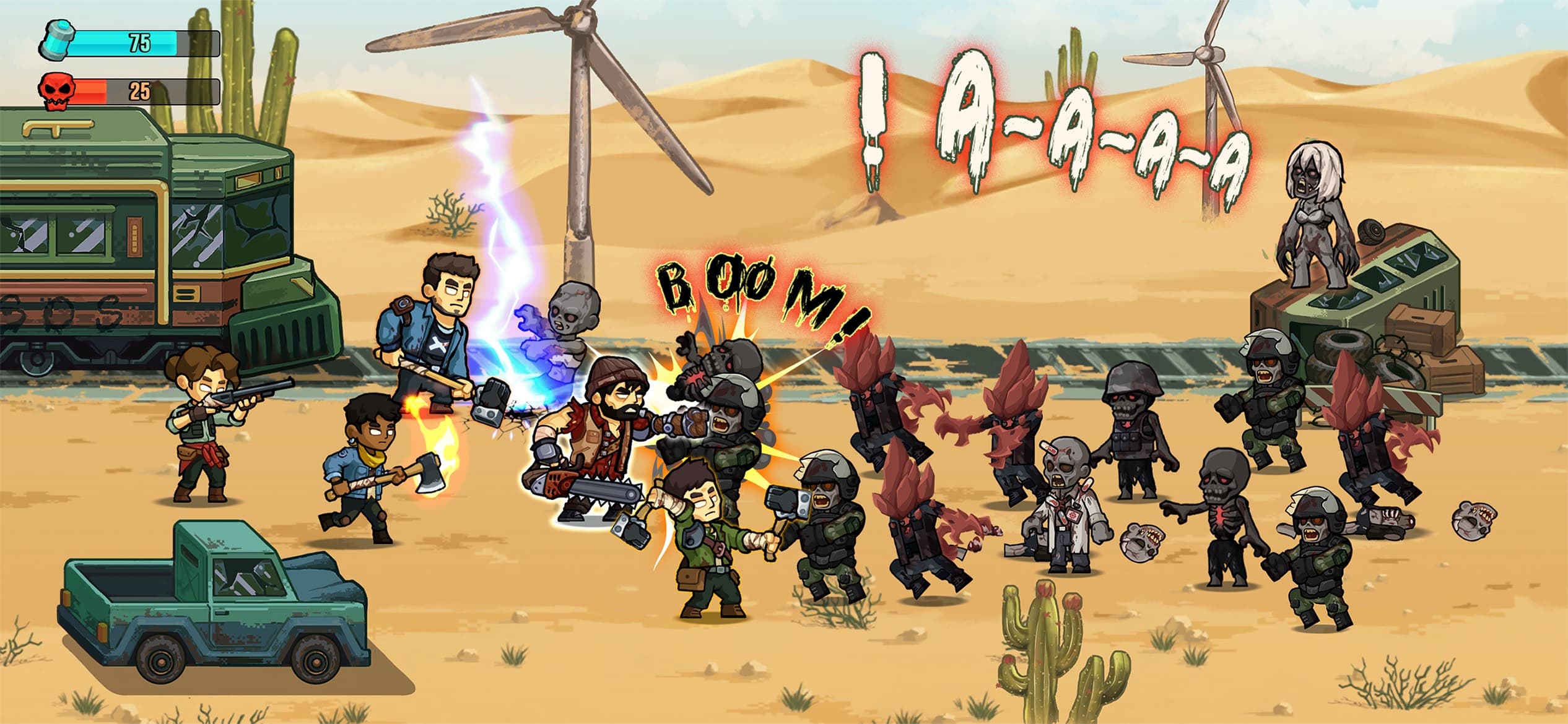 Zombie Warfare: The Death Path screenshot 3 - screenshot