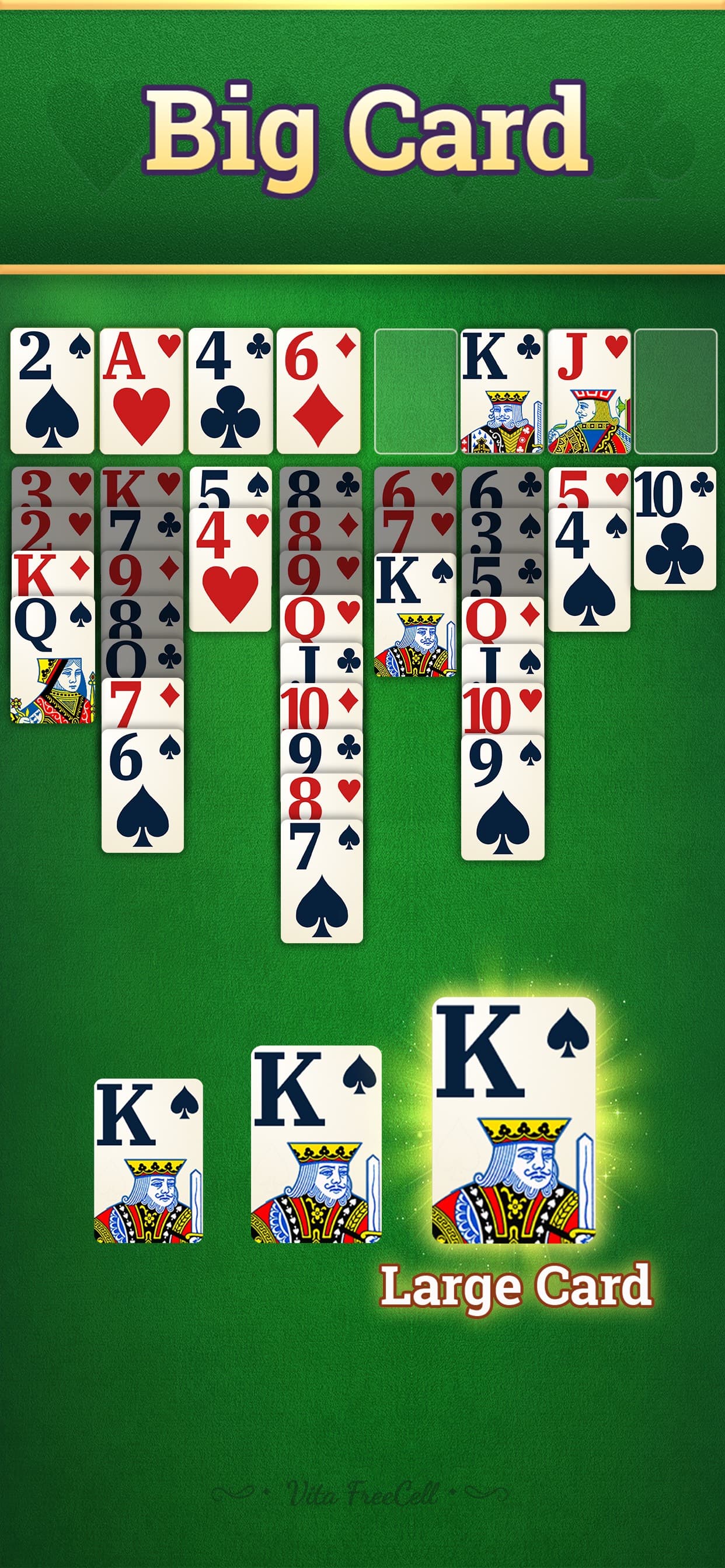 Vita FreeCell for Seniors screenshot 2 - screenshot