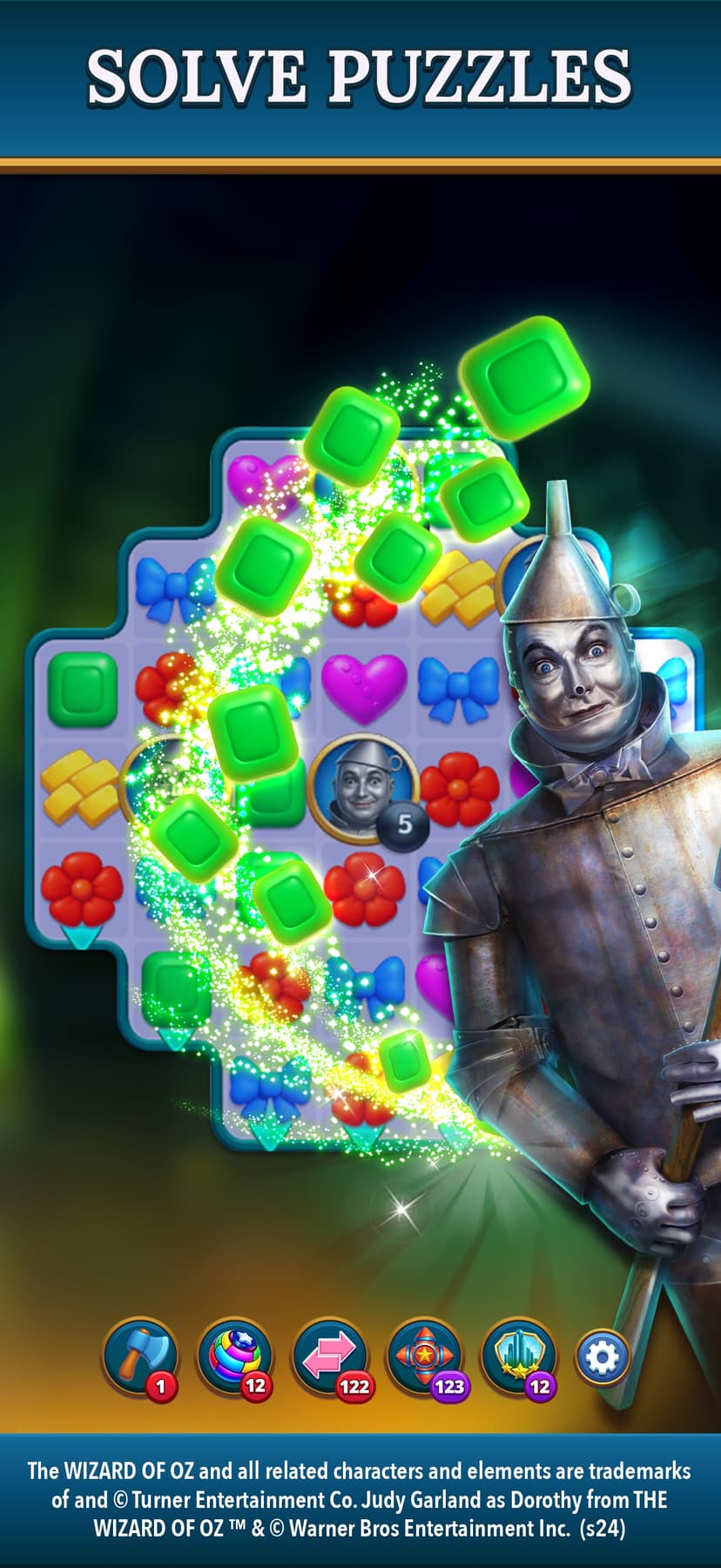 The Wizard of Oz Magic Match 3 screenshot 2 - screenshot