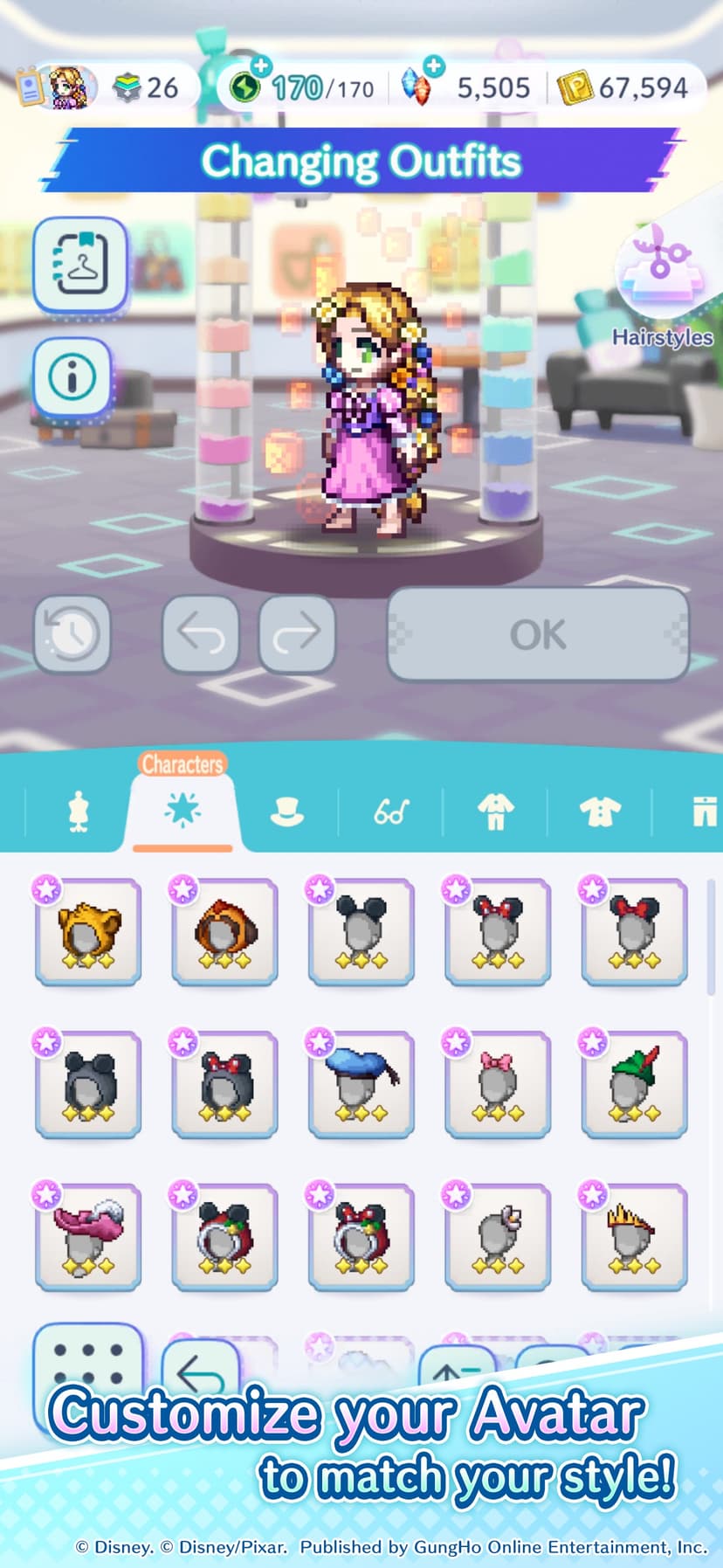 Disney Pixel RPG screenshot 4 - screenshot