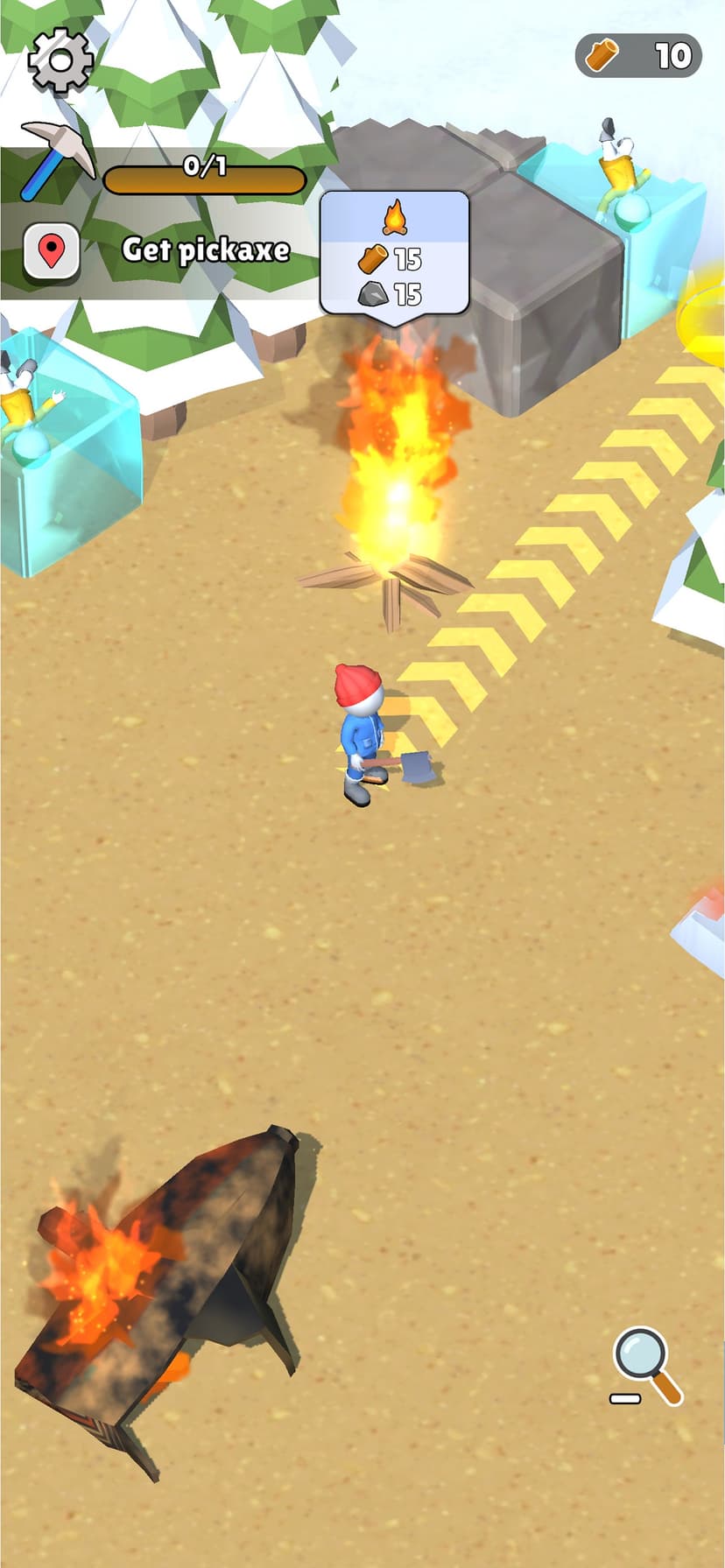 Snow Rush: Whiteout Escape screenshot 5 - screenshot