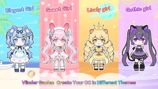 Vlinder Gacha Dressup for Kids screenshot 20 - screenshot